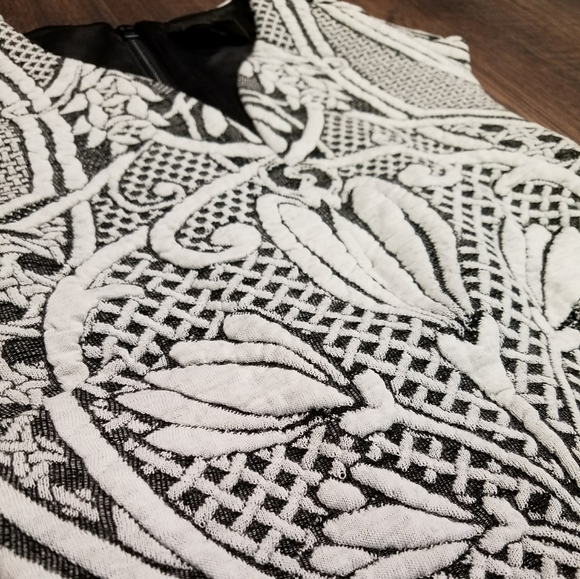 Ted Baker London Sancha Jacquard Midi Dress - Picture 6 of 8